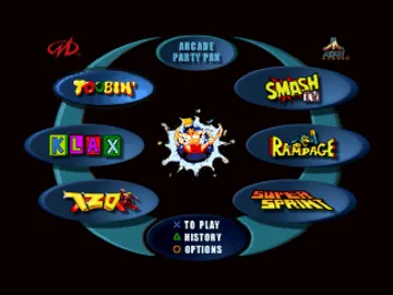 Arcade Party Pak (EU - AU) screen shot title
